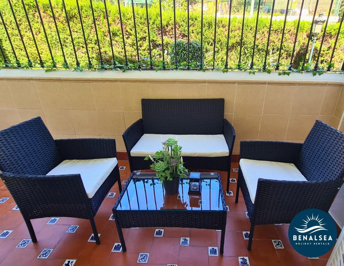 Premium Apartment 50 Mts From De The Beach In Pueblo Quinta Benalmádena Exteriör bild